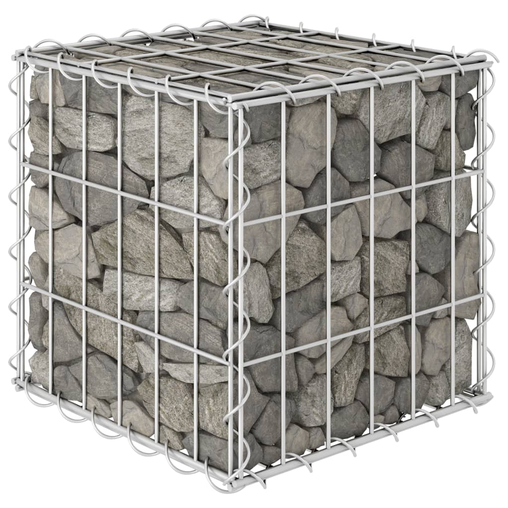 Würfel-Gabionen-Hochbeet Stahldraht 30x30x30 cm Würfel-Gabionen-Hochbeet Stahldraht 30x30x30 cm
