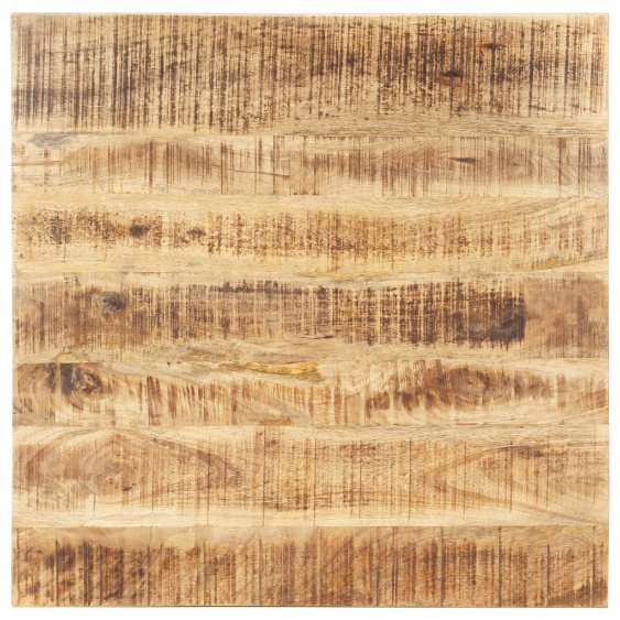 Tischplatte Massivholz Mango 25-27 mm 70x70 cm