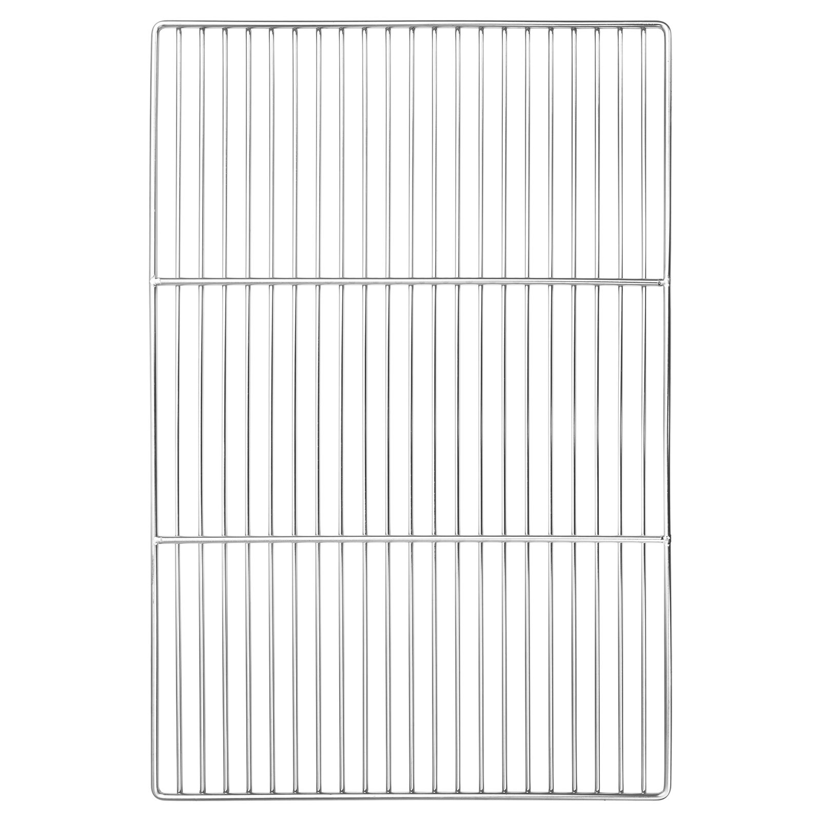 BBQ Grillrost mit Griffen Rechteckig 60x40 cm 304 Edelstahl