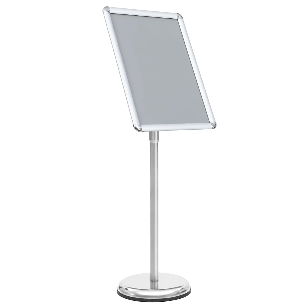 A3-Plakatständer Silbern Aluminiumlegierung