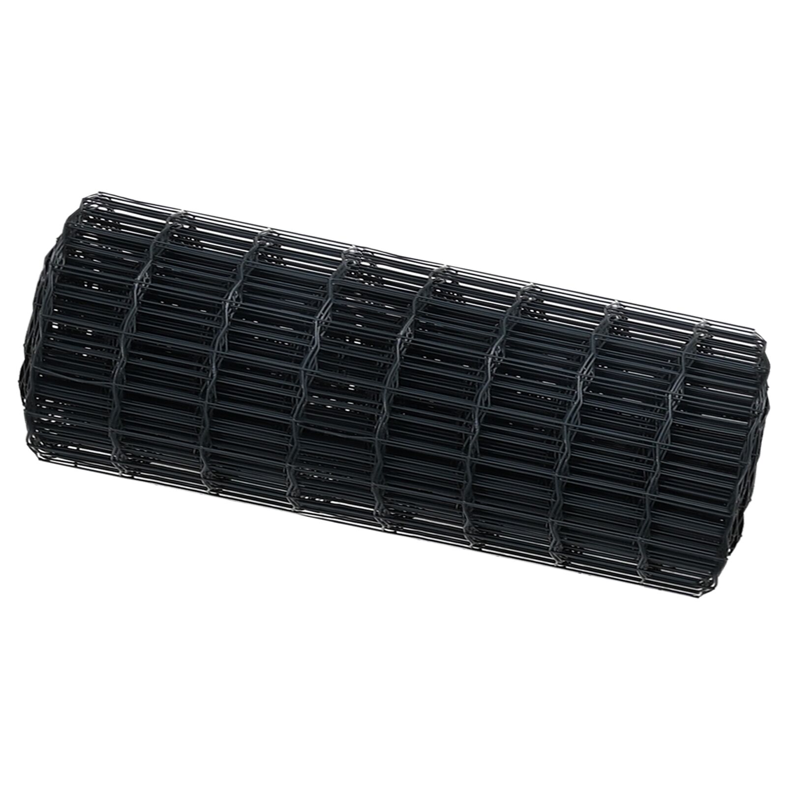 Eurozaun Grau 0.8x10 m Stahl