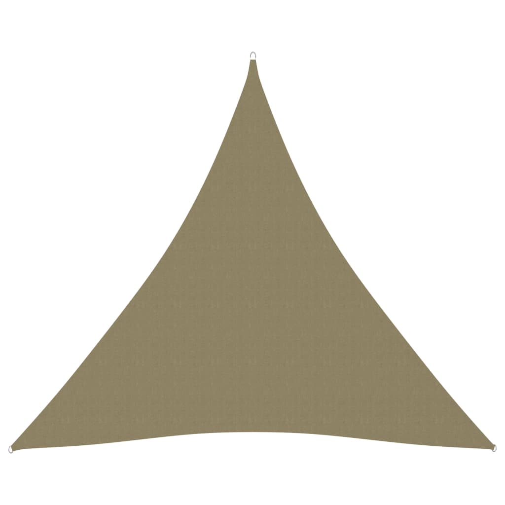 Sonnensegel Oxford-Gewebe Dreieckig 4x4x4 m Beige