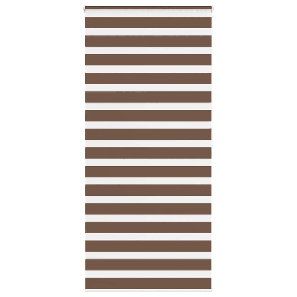 Zebrarollo Braun 95x200 cm Stoffbreite 90,9 cm Polyester