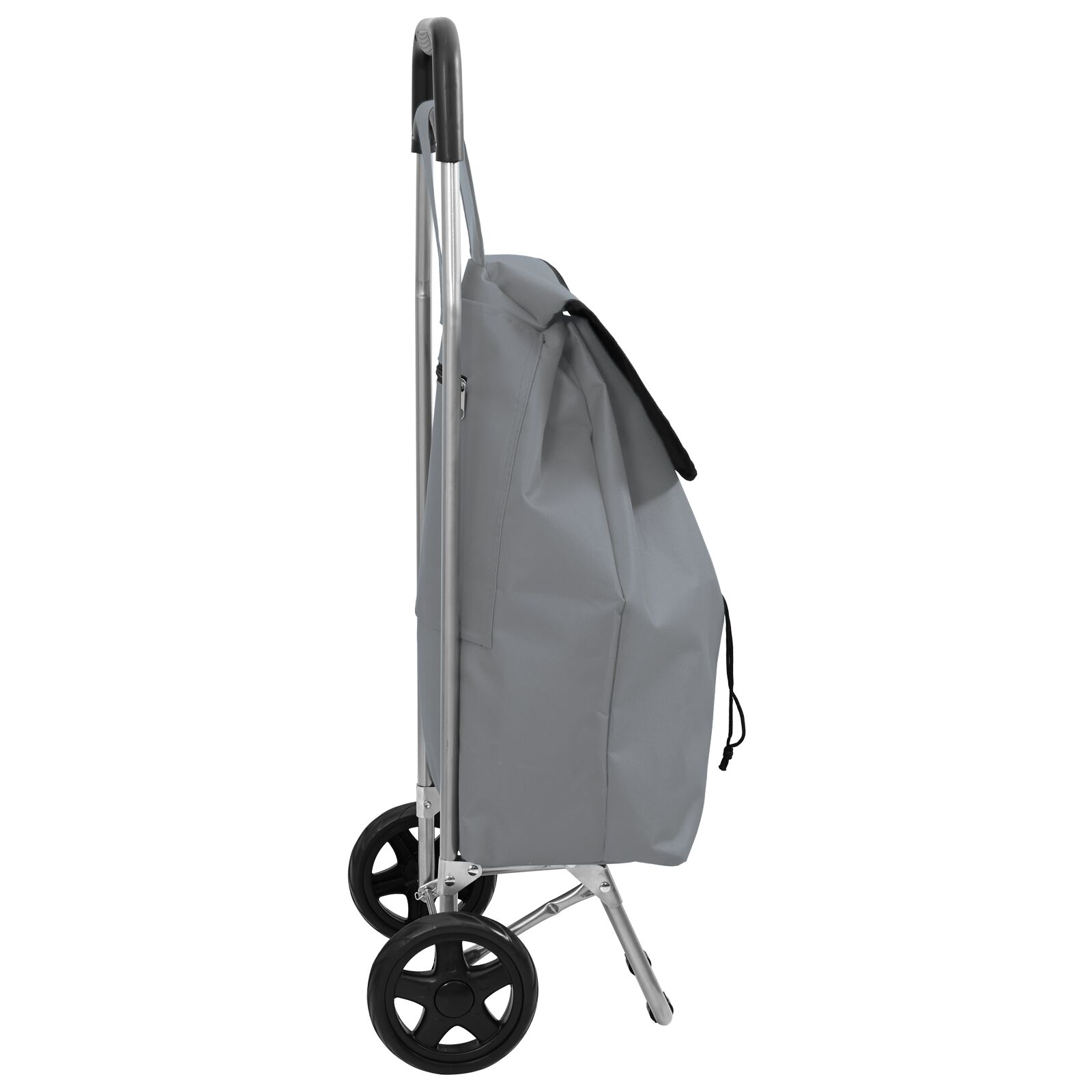 Einkaufswagen mit Rädern Grau 35 L Einkaufswagen mit Rädern Grau 35 L