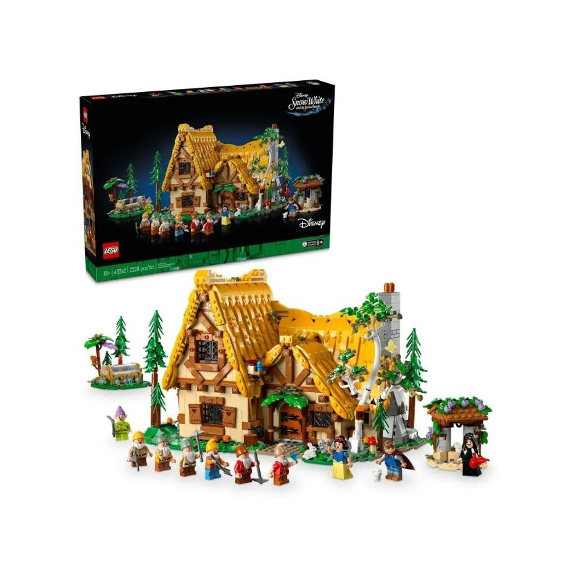 Konstruktionsspiel Lego Casita de Blancanieves y los siete enanitos 2228 Stücke Konstruktionsspiel Lego Casita de Blancanieves y los siete enanitos 2228 Stücke