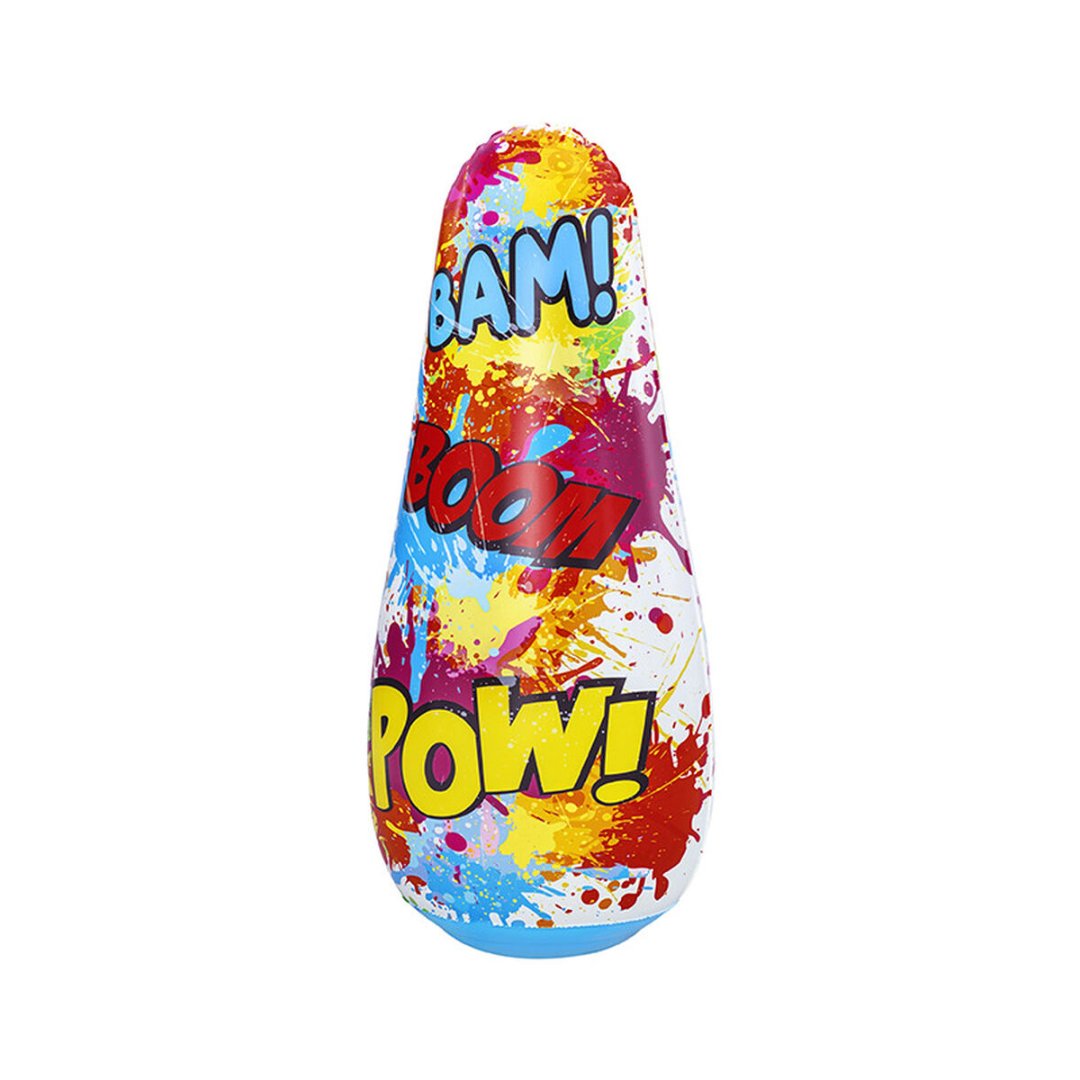 Bestway Aufblasbarer Comic Boxsack 119 cm +3 Jahre Innen- und Garten 52630 Bestway Aufblasbarer Comic Boxsack 119 cm +3 Jahre Innen- und Garten 52630