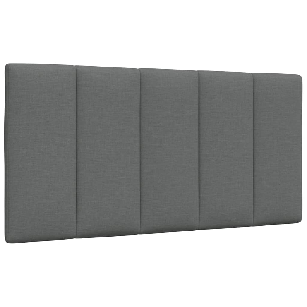Kopfteil-Kissen Dunkelgrau 100 cm Stoff