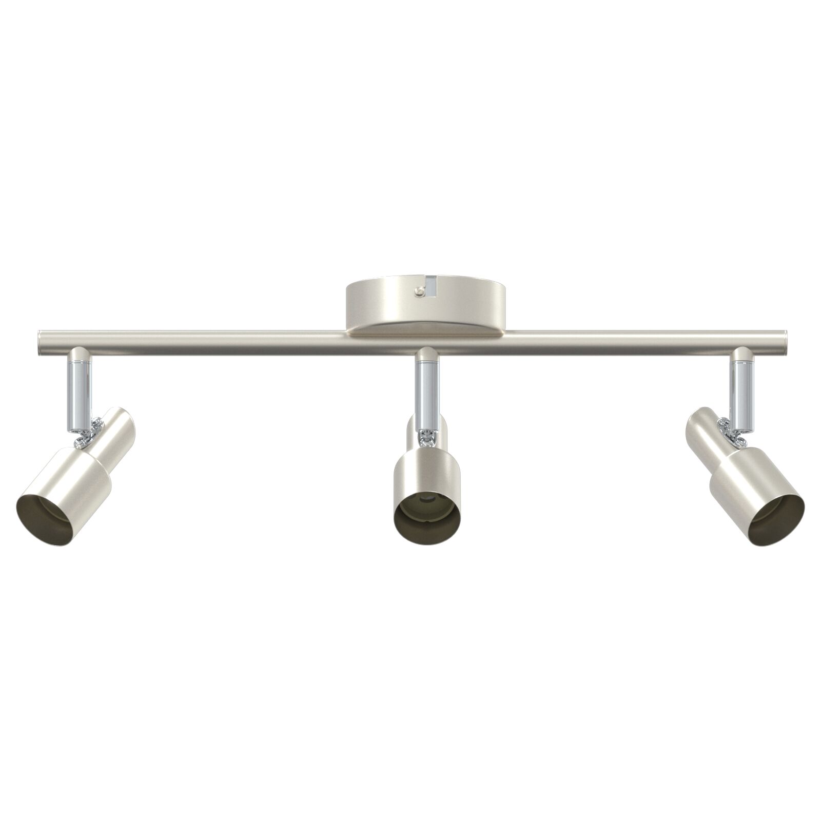 Decken-Spotlight 3 Wege Verstellbar Gebürstetes Nickel GU10
