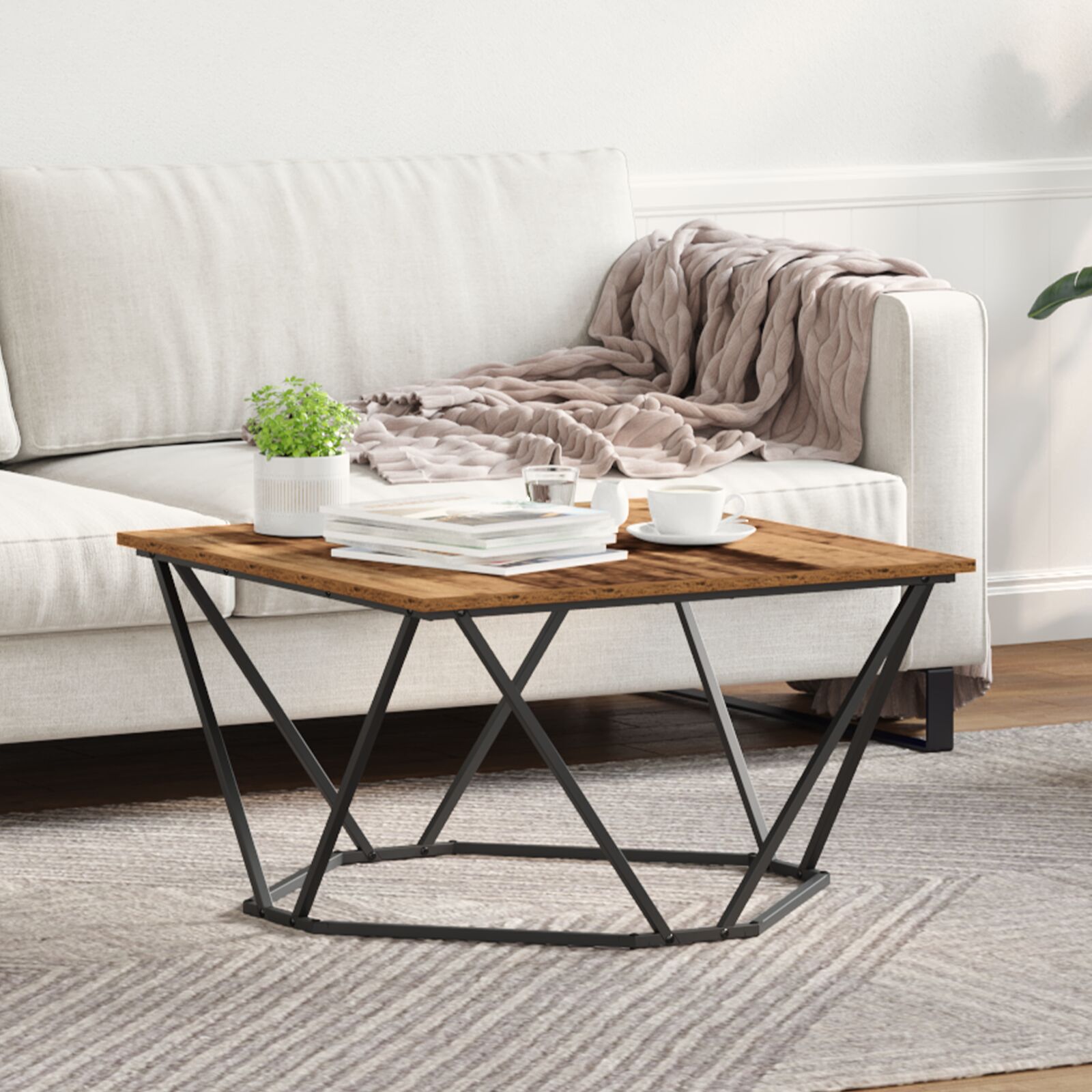 Couchtisch Altes Holz Massivholz Altholz Mittel