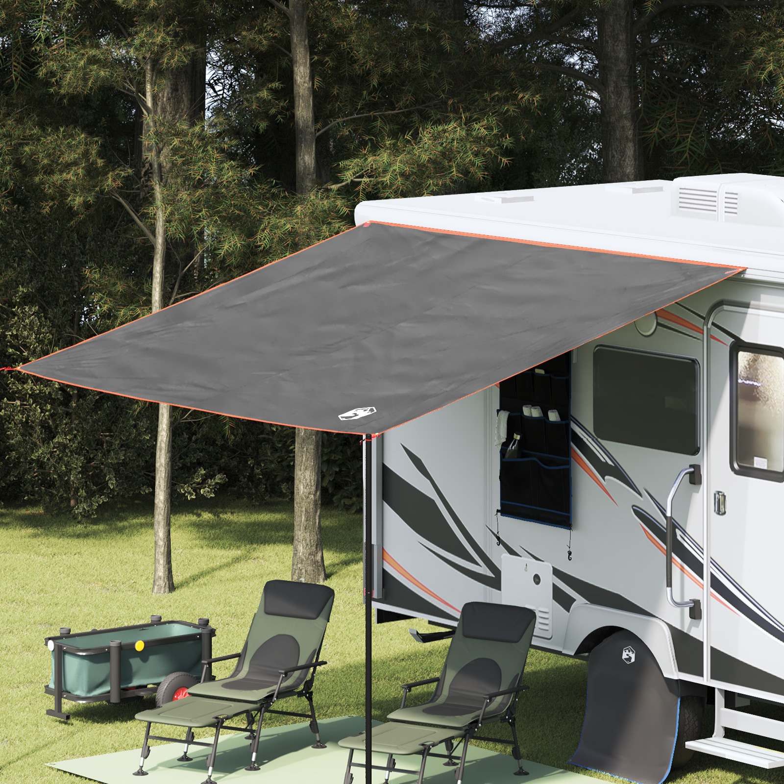 Wasserfester Tarp 350 x 240 cm