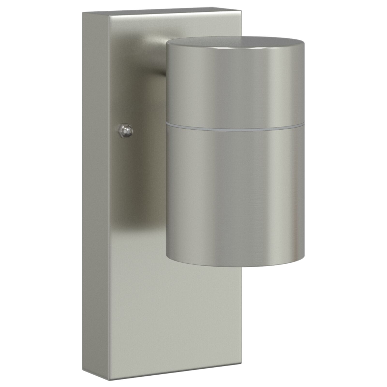 Außenwandleuchte Silber Edelstahl IP44