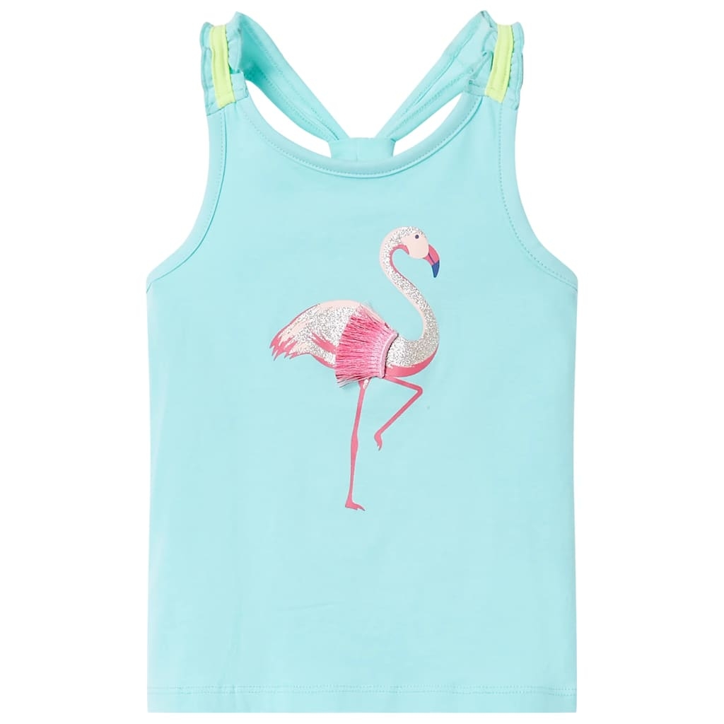 Kinder-Tanktop Helles Minzgrün 92