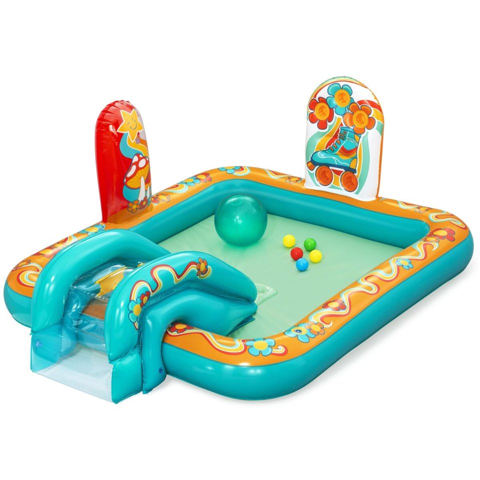 Bestway Aufblasbares Spielpool Hippie 193x152x74 cm +2 Jahre Garten 53164 Bestway Aufblasbares Spielpool Hippie 193x152x74 cm +2 Jahre Garten 53164