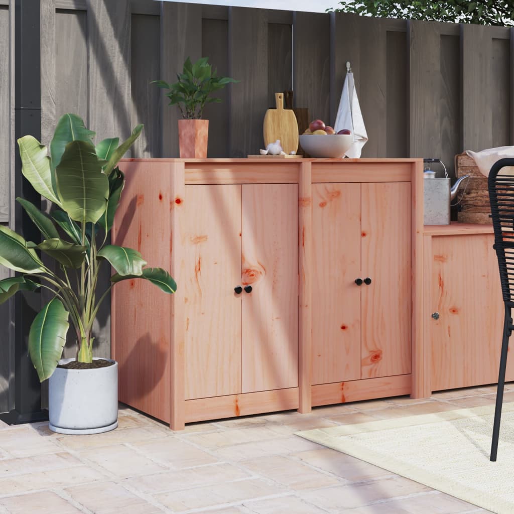 Türen für Outdoor-Küche 2 Stk. 50x9x82 cm Massivholz Douglasie Türen für Outdoor-Küche 2 Stk. 50x9x82 cm Massivholz Douglasie