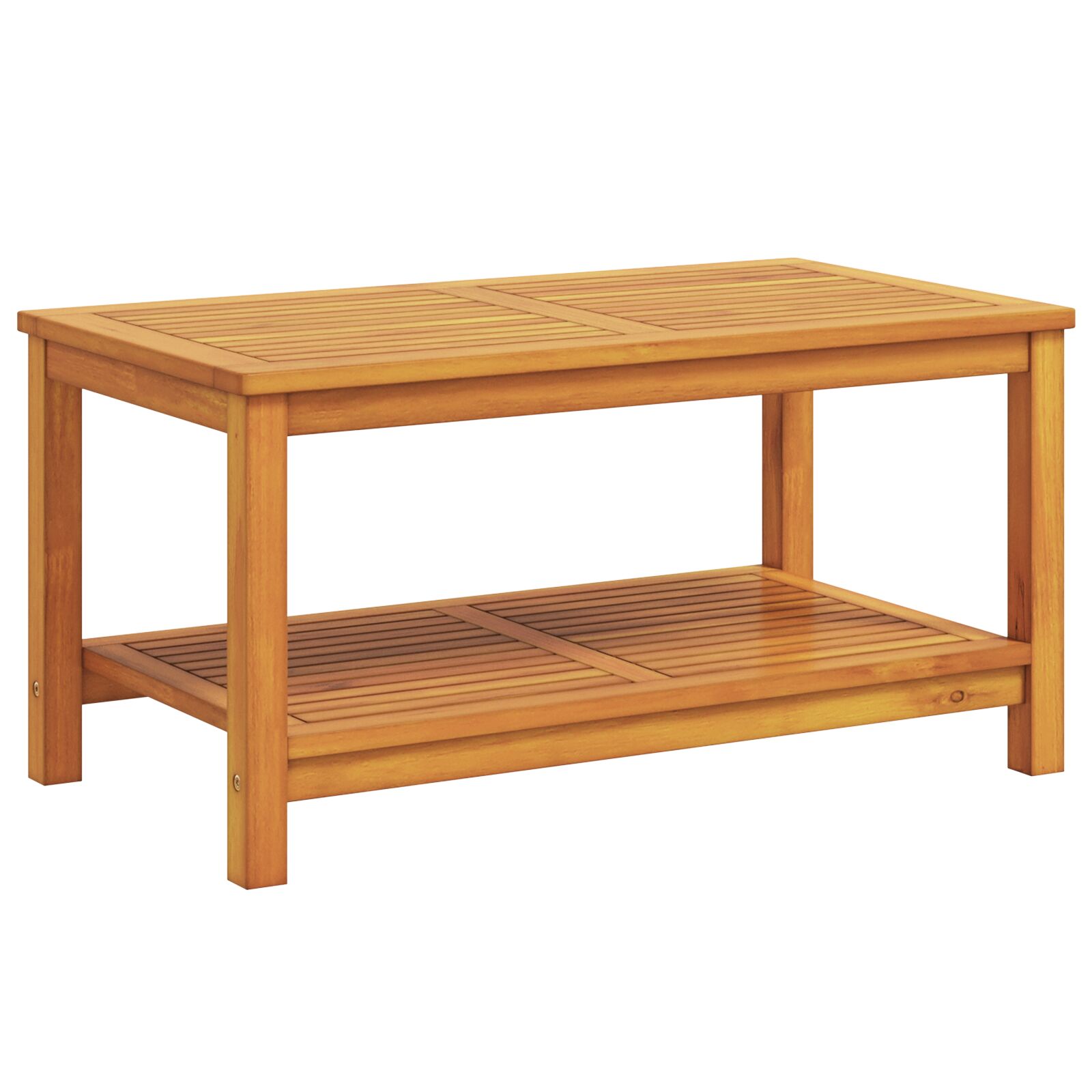Couchtisch 110x55x45 cm Massivholz Akazie