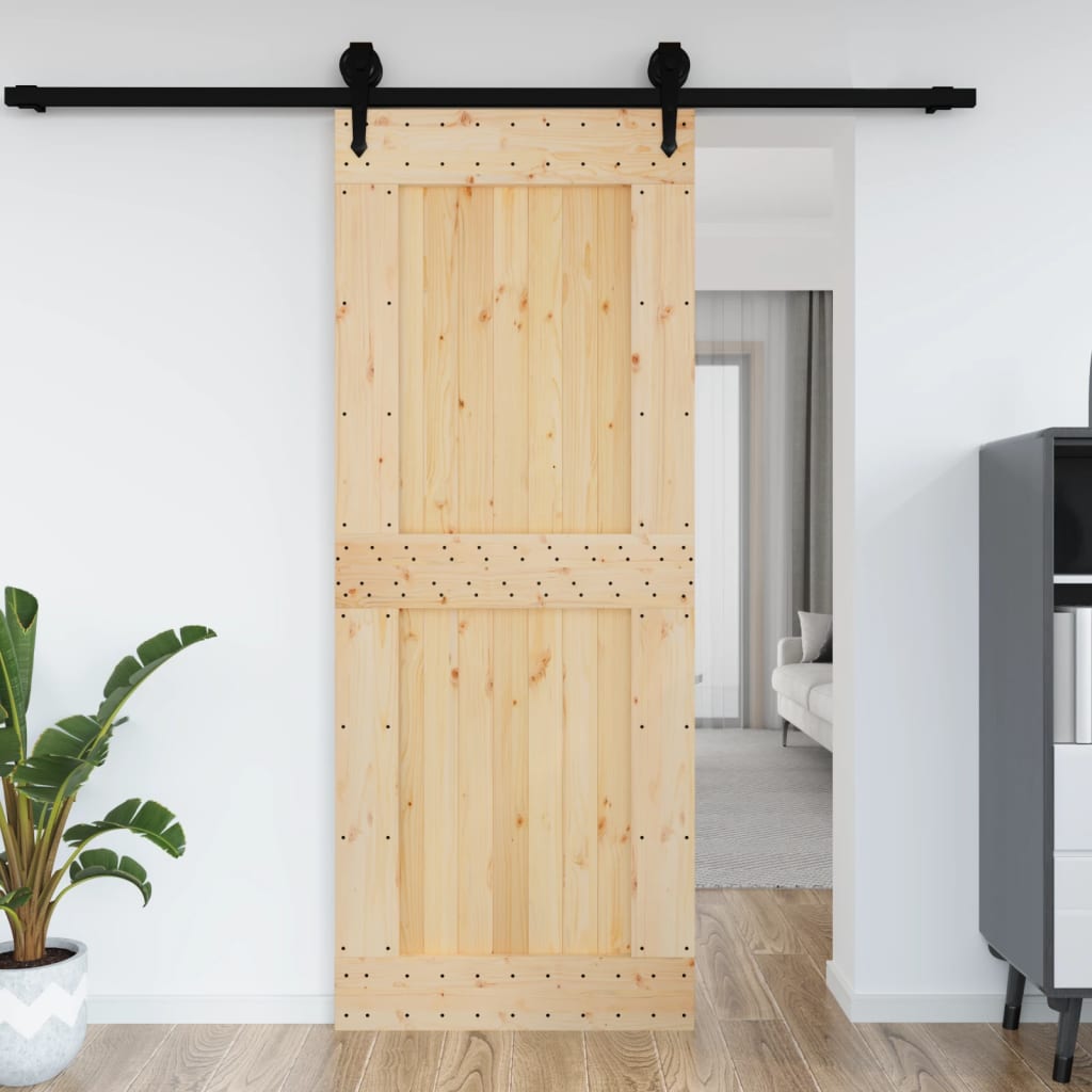 Tür NARVIK 90x210 cm Massivholz Kiefer
