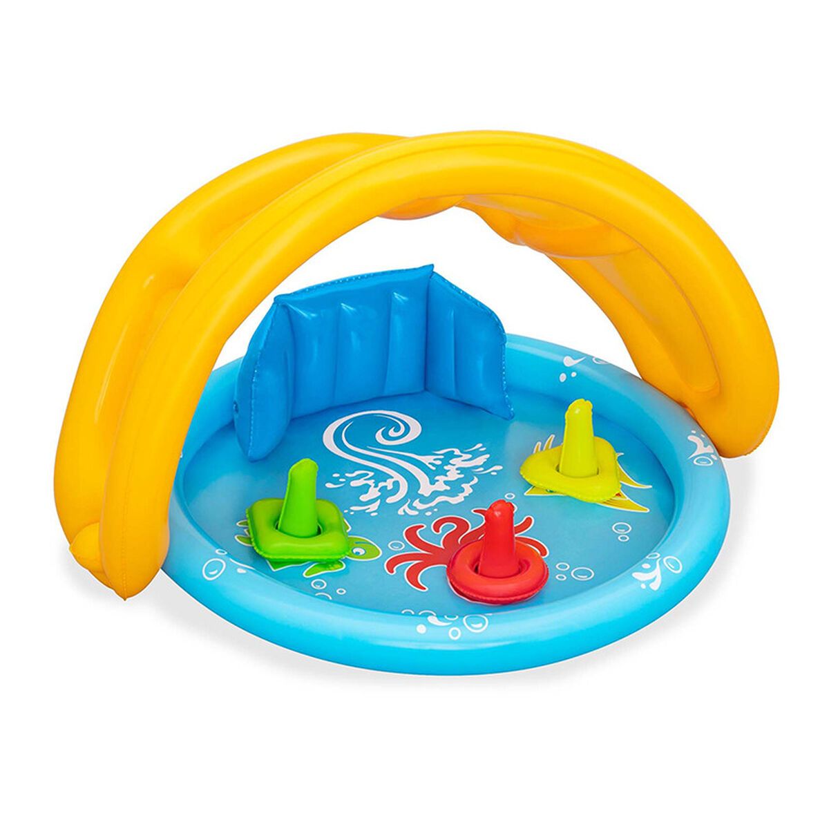 Bestway aufblasbares Lernschwimmbad für Kinder mit abnehmbarem Dach 115x89x76cm +6 Monate Garten 52568 Bestway aufblasbares Lernschwimmbad für Kinder mit abnehmbarem Dach 115x89x76cm +6 Monate Garten 52568
