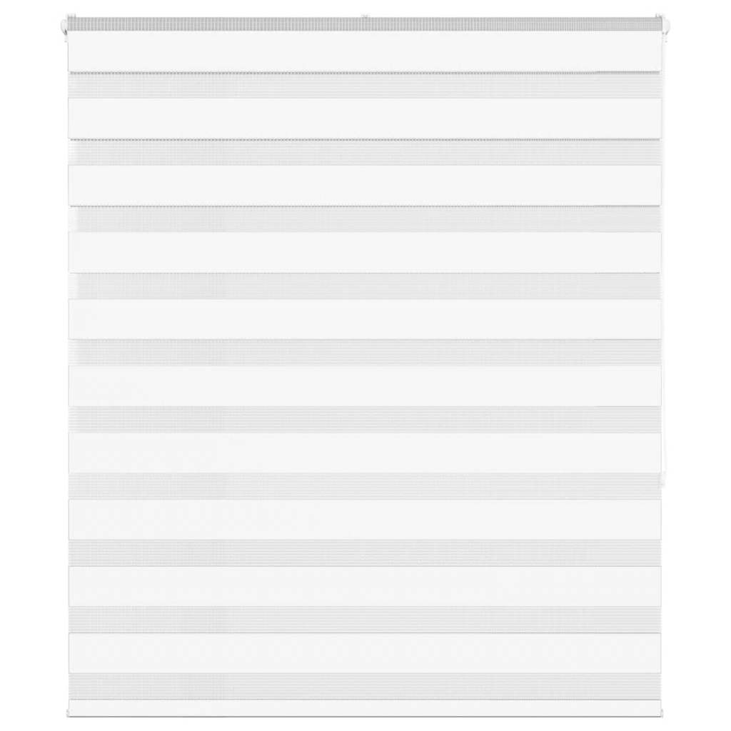 Zebrarollo Weiß 120x150 cm Stoffbreite 115,9 cm Polyester