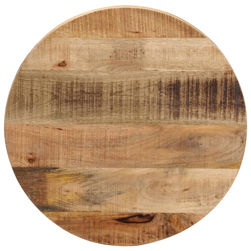 Tischplatte Ø 60x1,5 cm Rund Raues Massives Mangoholz Tischplatte Ø 60x1,5 cm Rund Raues Massives Mangoholz