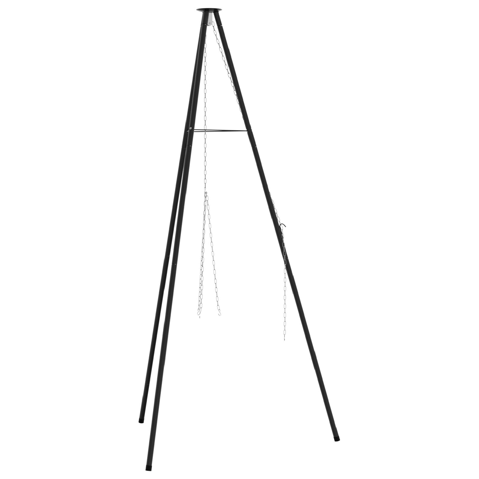 Lagerfeuer Kochdreibein 170 cm Höhe Stahl