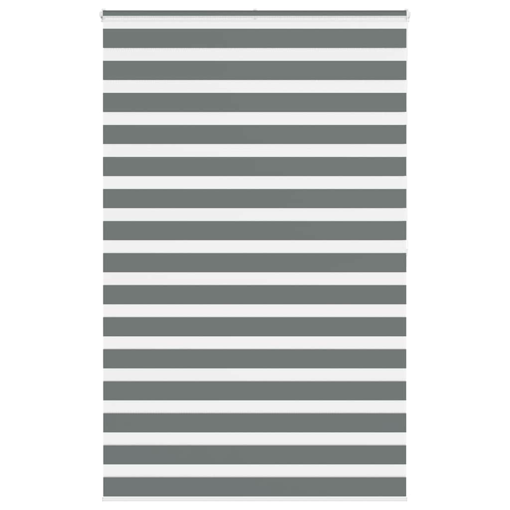 Zebrarollo Dunkelgrau 140x200 cm Stoffbreite 135,9 cm Polyester