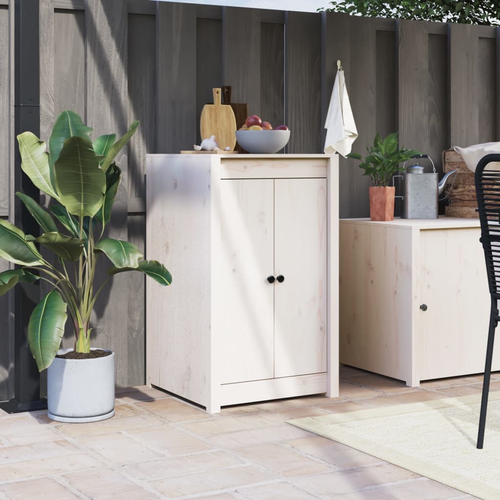 Türen für Outdoor-Küche Weiß 50x9x82 cm Massivholz Kiefer Türen für Outdoor-Küche Weiß 50x9x82 cm Massivholz Kiefer