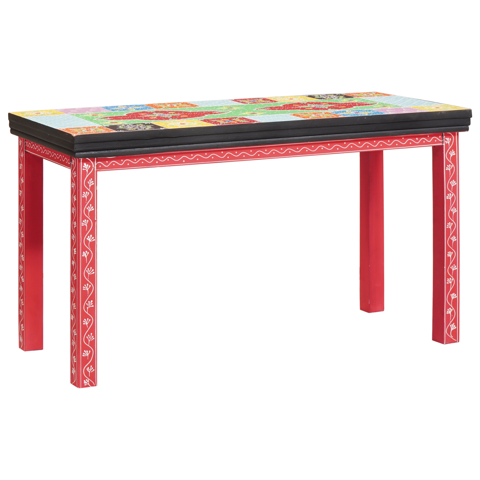 Nesting Tische 3 Stk. Massives Mangoholz