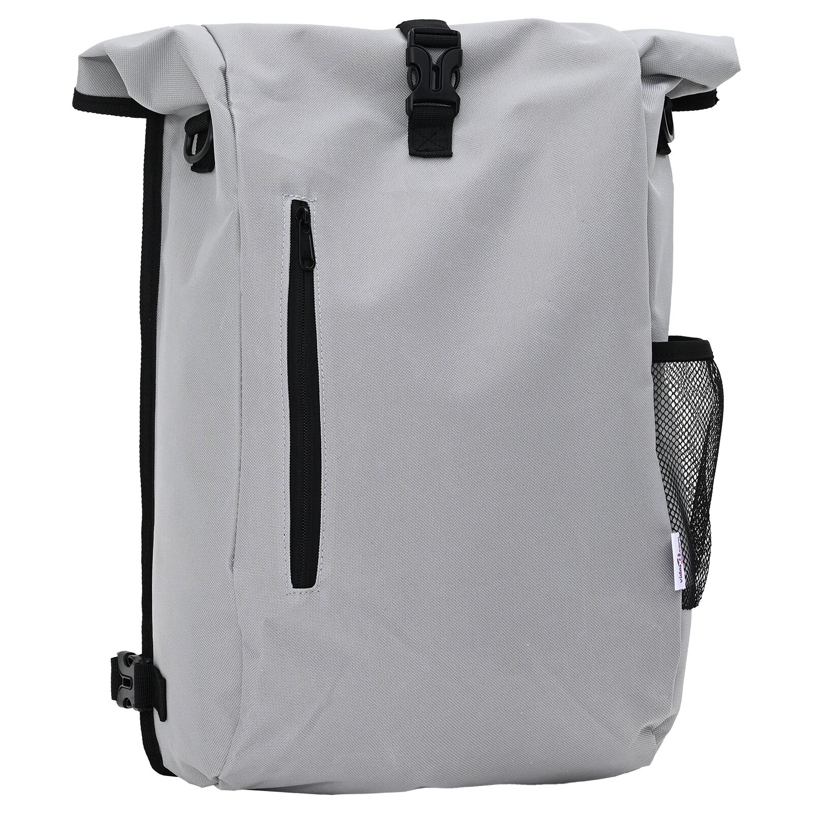 Fahrradtasche für Gepäckträger 20 L Grau 31x13x58 cm