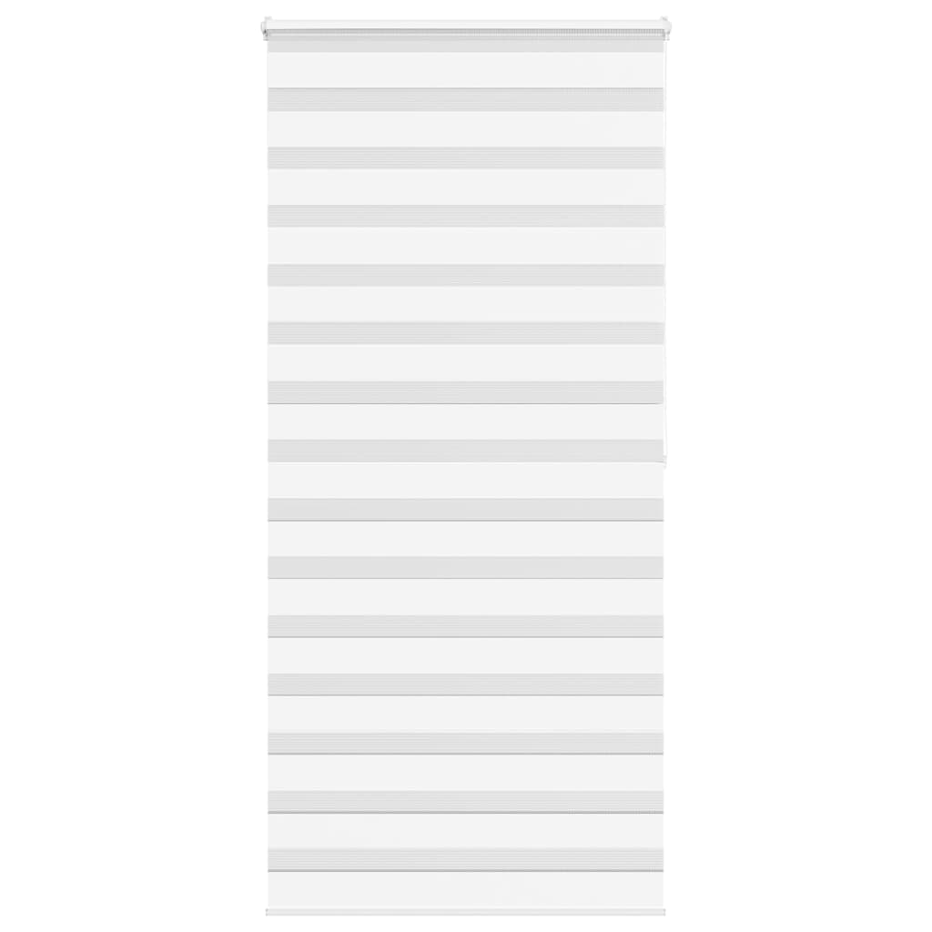 Zebrarollo Weiß 95x200 cm Stoffbreite 90,9 cm Polyester