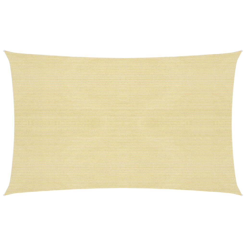 Sonnensegel 160 g/m² Beige 2x4,5 m HDPE