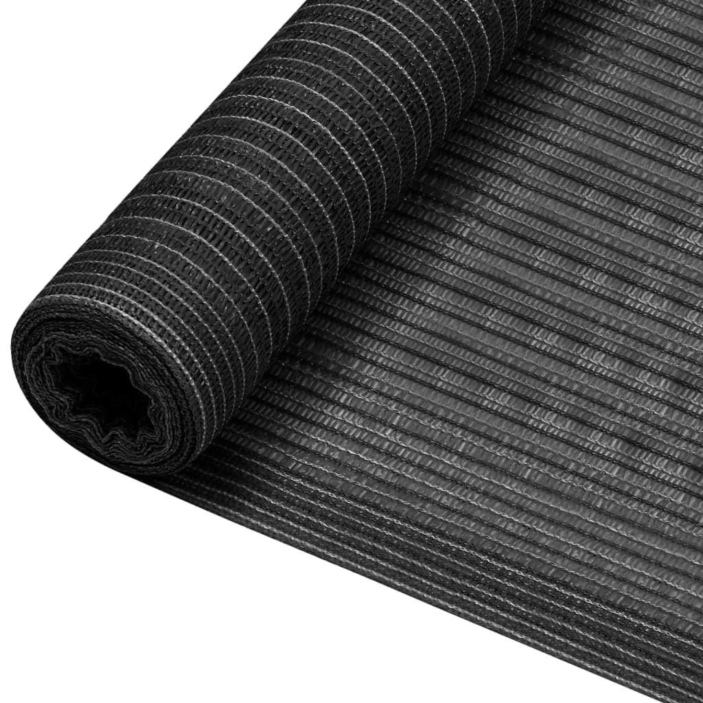 Zaunblende Anthrazit 1,8x10 m HDPE 150 g/m²