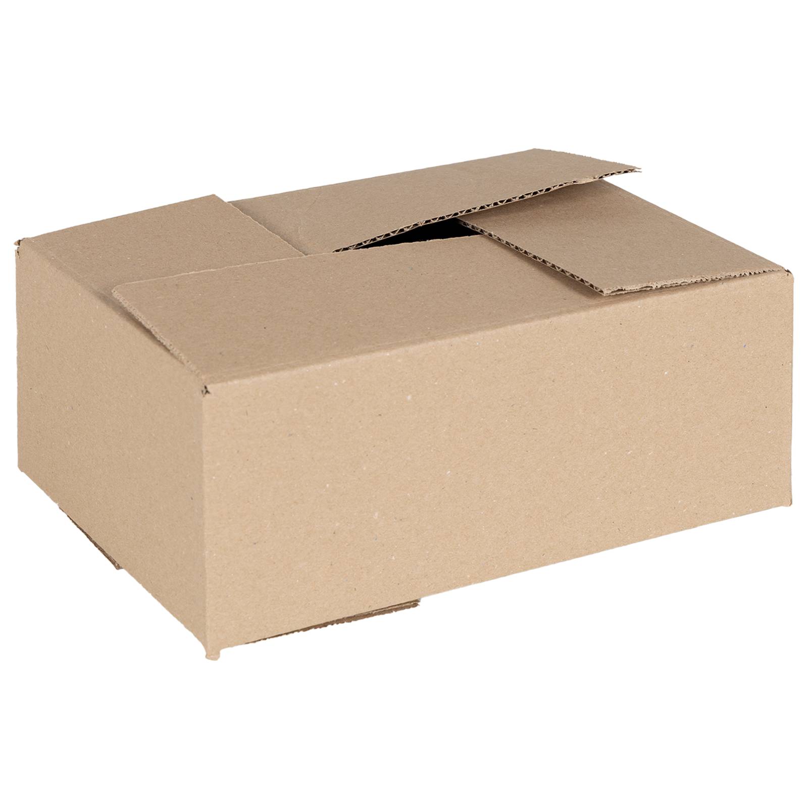 Faltbox 50 Stück 25x17,5x10 cm Pappe