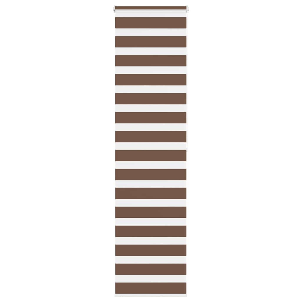 Zebrarollo Braun 60x200 cm Stoffbreite 55,9 cm Polyester