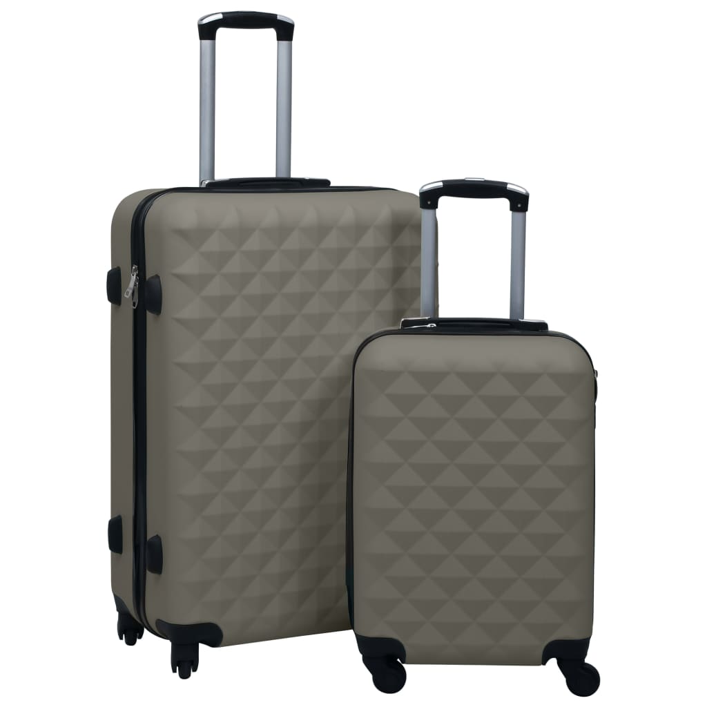 Hartschalen-Trolley-Set 2 Stk. Anthrazit ABS Hartschalen-Trolley-Set 2 Stk. Anthrazit ABS