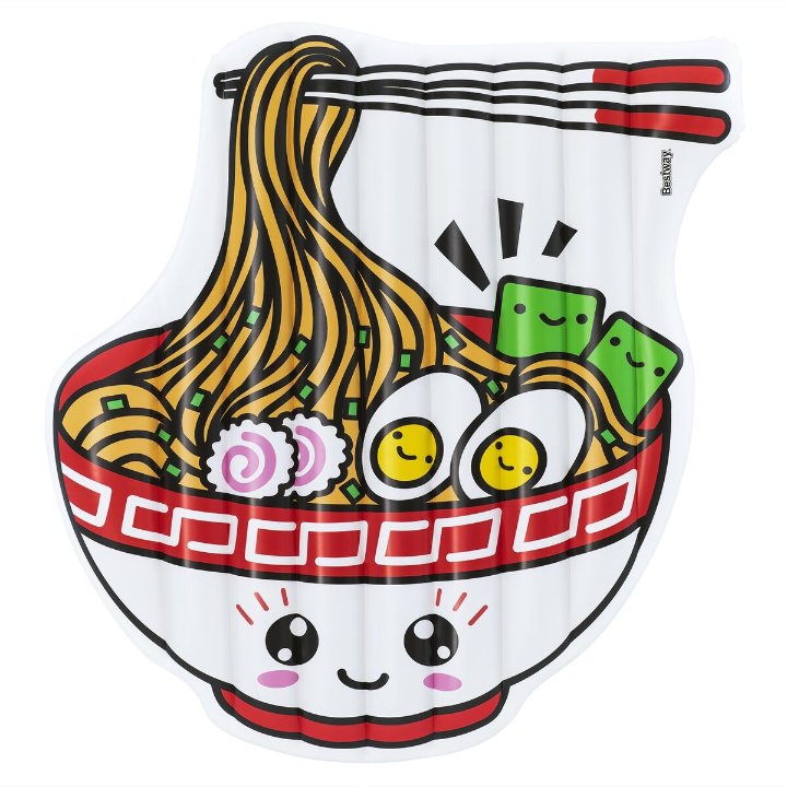 Bestway Luftmatratze Ramen Bol 183x168 cm Strand und Pool 43841 Bestway Luftmatratze Ramen Bol 183x168 cm Strand und Pool 43841