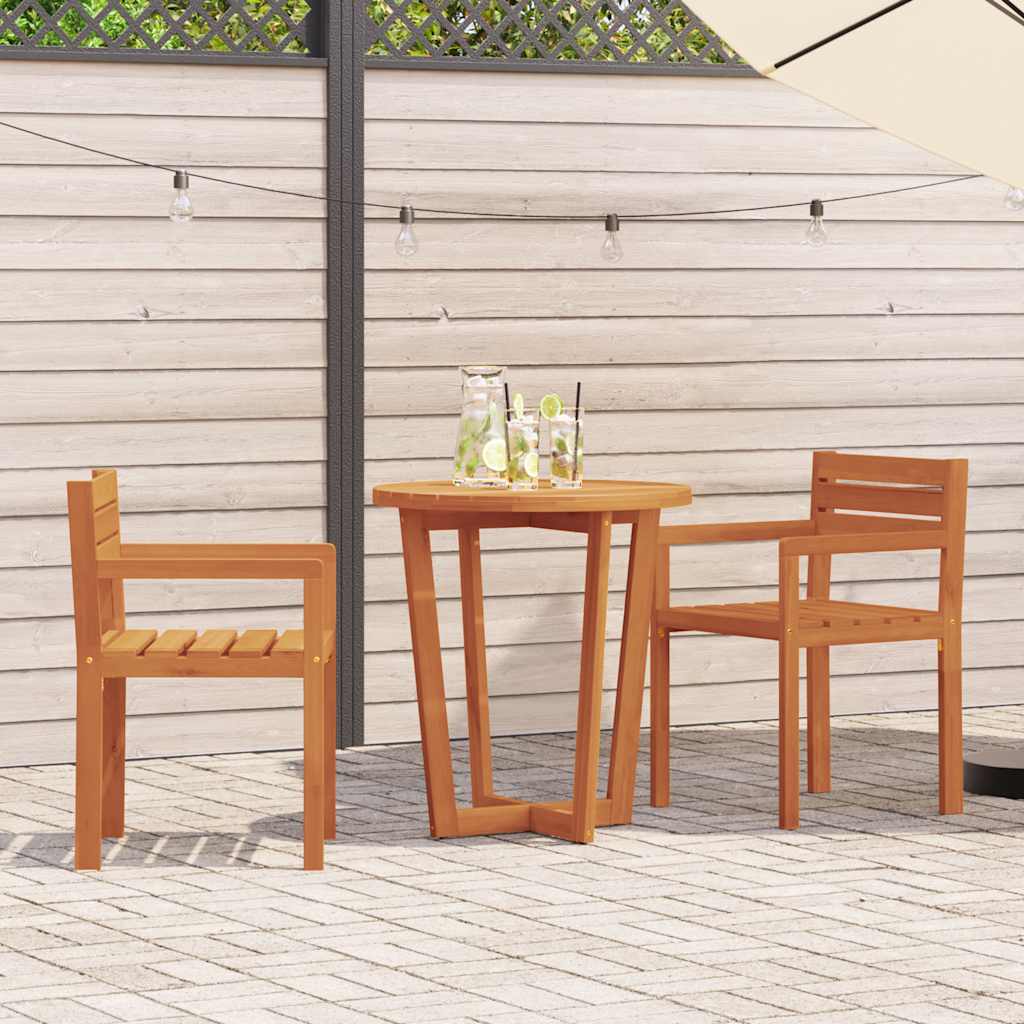Gartenstühle 2 Stk. 50x53x80 cm Massivholz Akazie Gartenstühle 2 Stk. 50x53x80 cm Massivholz Akazie