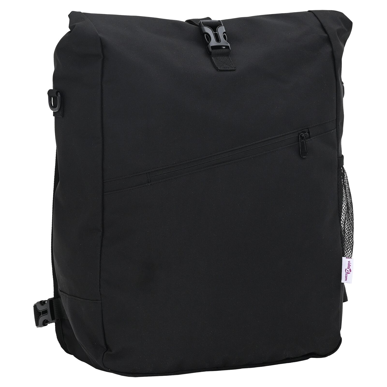 Fahrradtasche für Pannier Rack 25 L Schwarz 33x16x48 cm