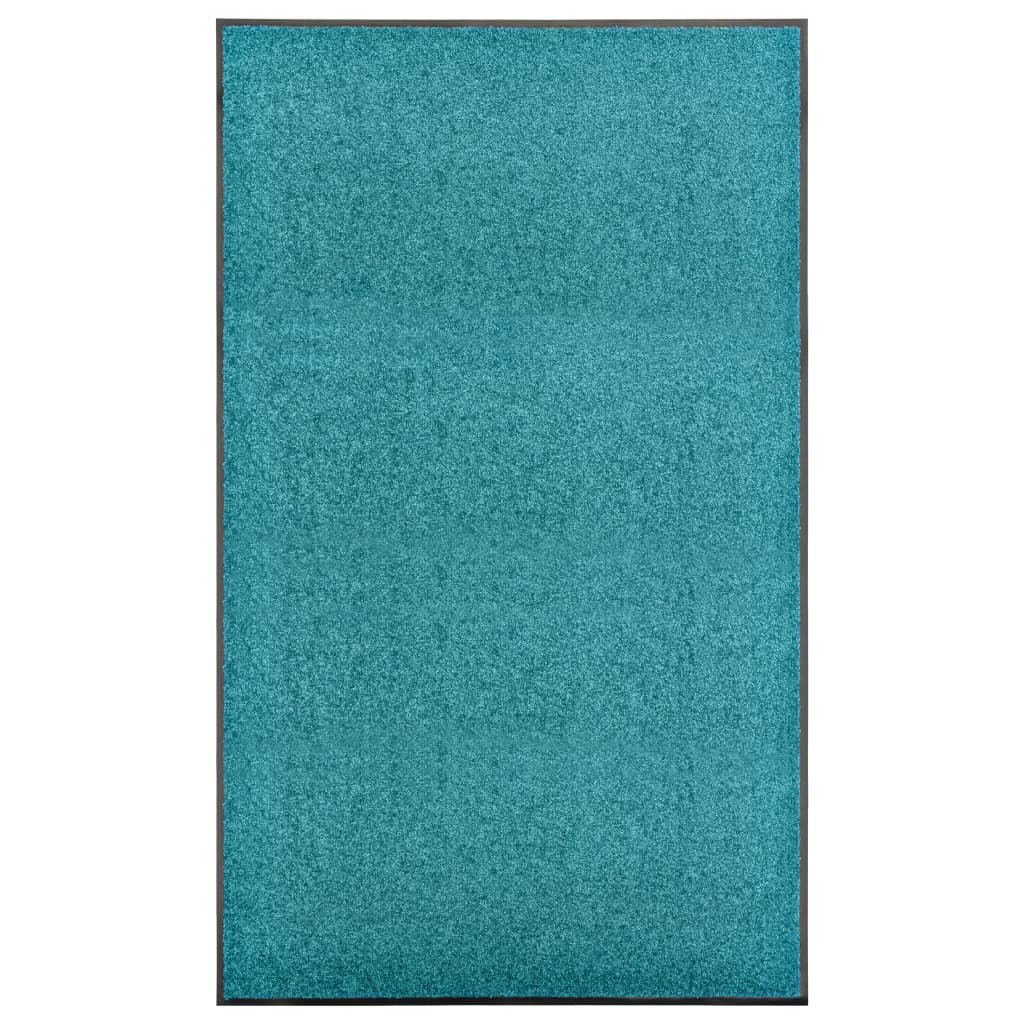 Fußmatte Waschbar Cyan 90x150 cm