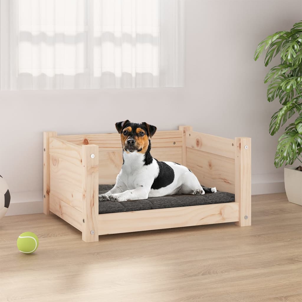 Hundebett 55,5x45,5x28 cm Massivholz Kiefer Hundebett 55,5x45,5x28 cm Massivholz Kiefer