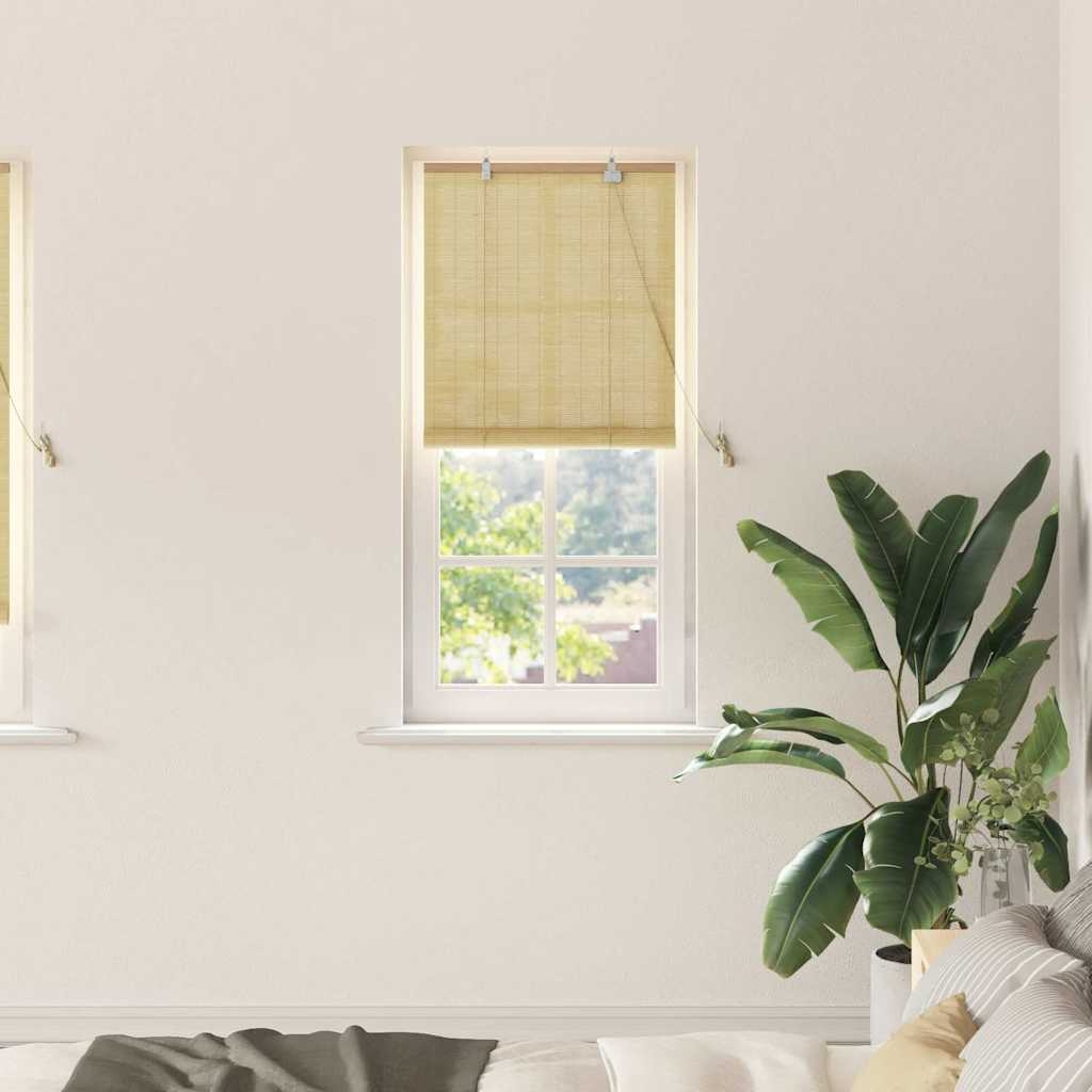 Fensterjalousien und -schattierungen Natur 60 x 220 cm Bambus