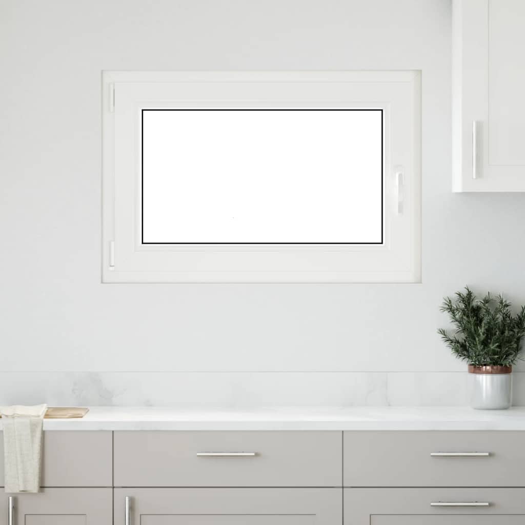 Kellerfenster RISOR 60x80 cm Dreh Kipp DIN Links Weiß