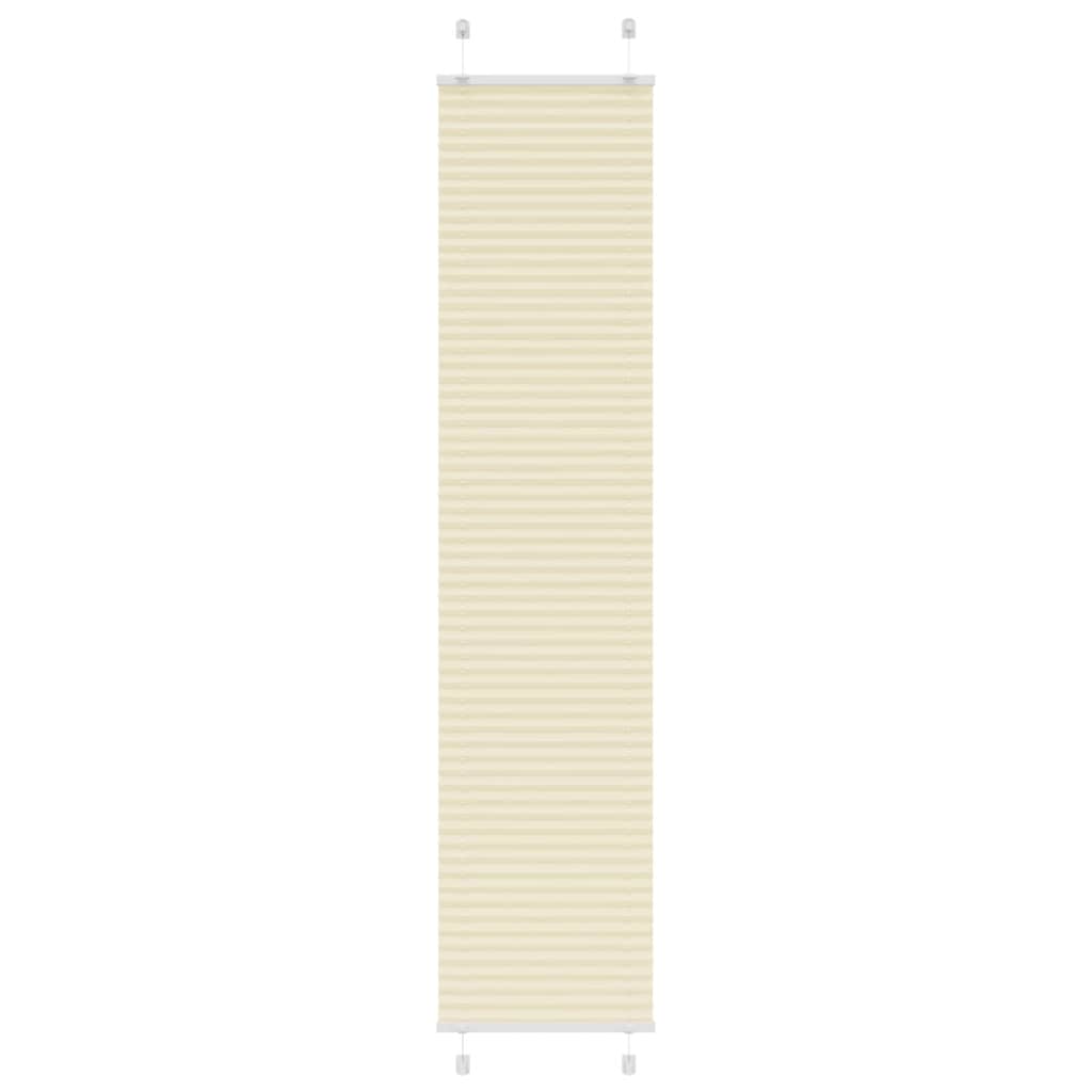 Plissee Creme 50x200 cm Stoffbreite 49,4 cm Polyester