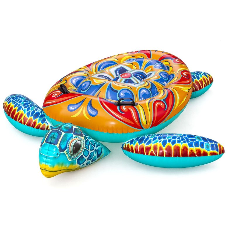 Bestway Aufblasbare Schildkröte Mediterran mit Griffen 183x173 cm +3 Jahre Strand/Pools 41523 Bestway Aufblasbare Schildkröte Mediterran mit Griffen 183x173 cm +3 Jahre Strand/Pools 41523
