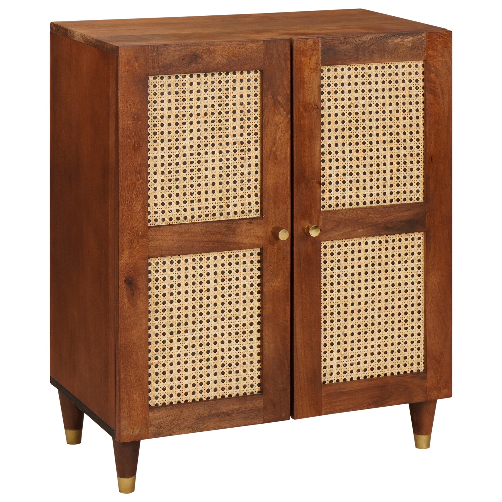 Sideboard Braun 60 x 33 x 75 cm Massives Mangoholz