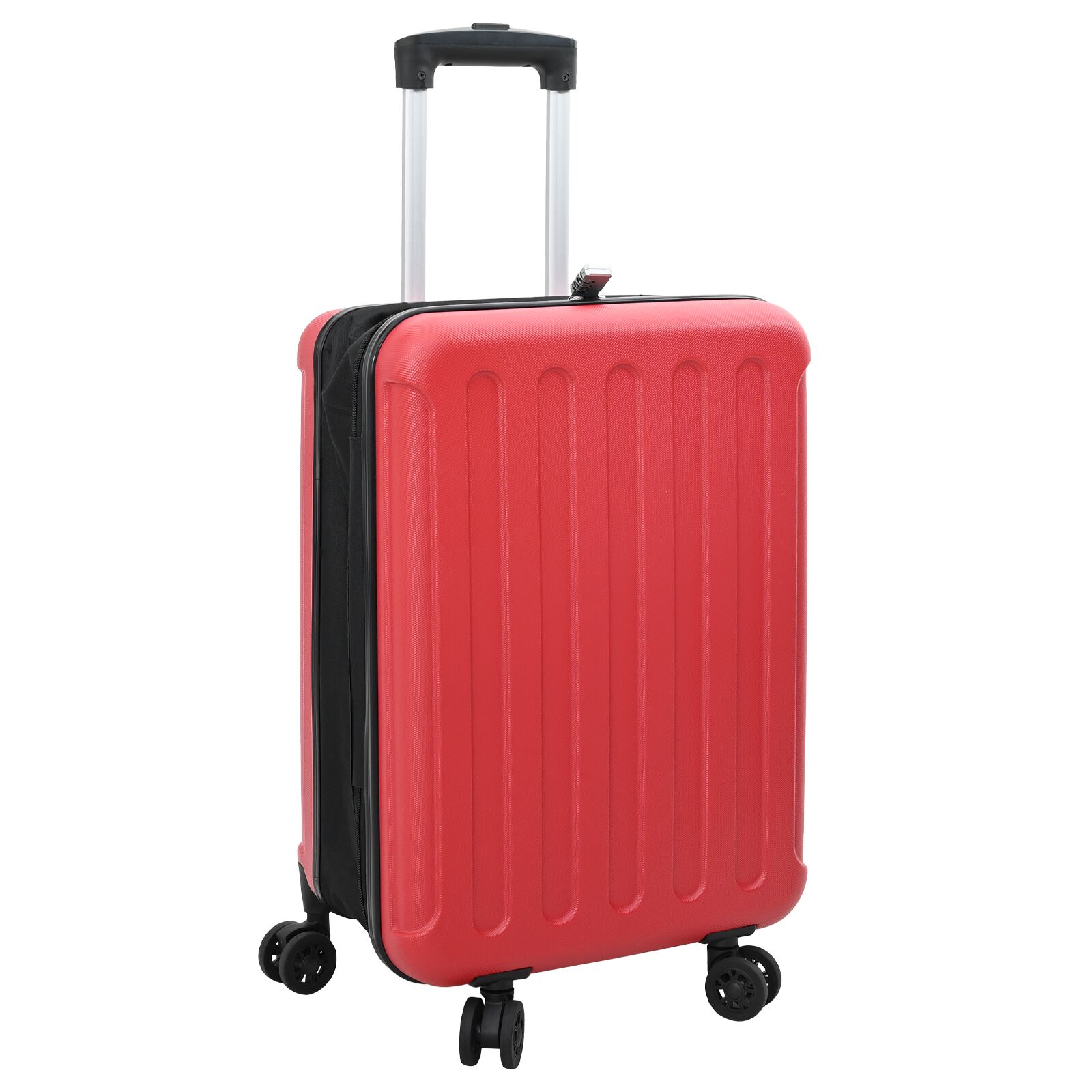 Faltbarer Koffer Hartschale 20" Rot 34x23x55,5 cm ABS