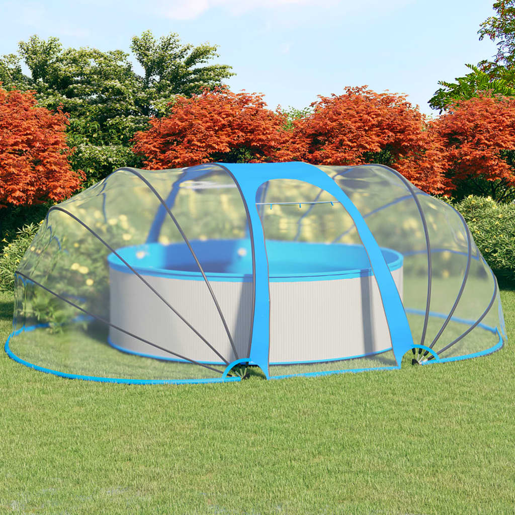 Pool-Kuppel Oval 530x410x205 cm