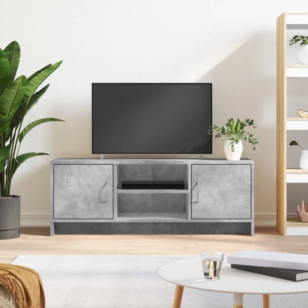 TV-Schrank Betongrau 102x30x37,5 cm Holzwerkstoff TV-Schrank Betongrau 102x30x37,5 cm Holzwerkstoff