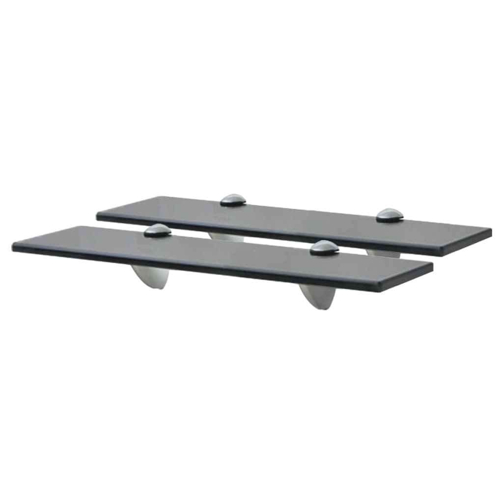 Schwebende Regale 2 Stk. Glas 40x10 cm 8 mm