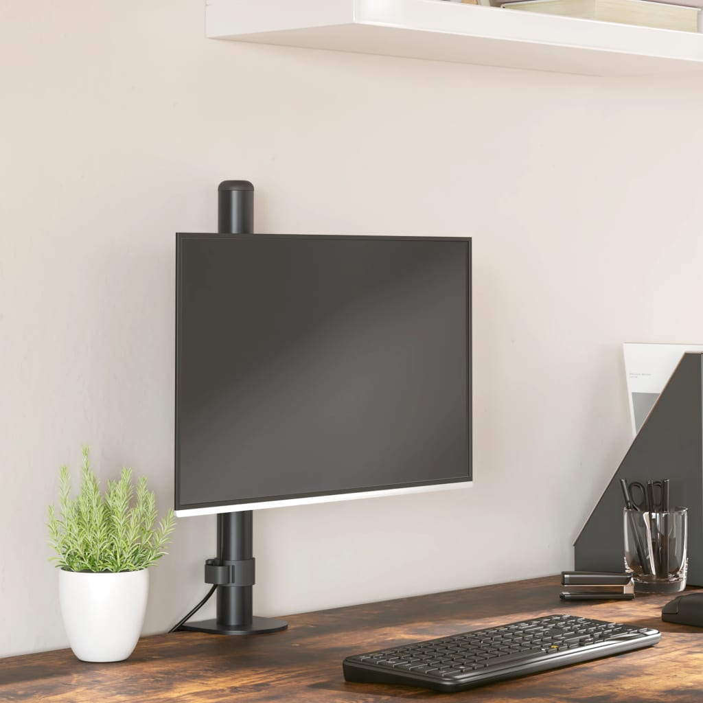 Monitorhalterung Schwarz Stahl VESA 75/100 mm Monitorhalterung Schwarz Stahl VESA 75/100 mm