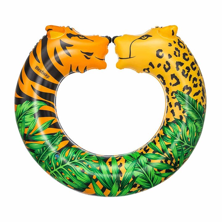 Bestway Aufblasbarer Schwimmring Dschungel 109x89 cm +12 Jahre Strand und Pool 36360 Bestway Aufblasbarer Schwimmring Dschungel 109x89 cm +12 Jahre Strand und Pool 36360